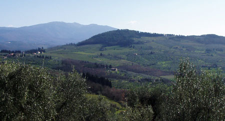 veduta panoramica Montefiesole